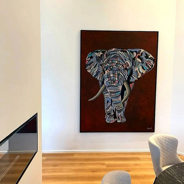 Kunstværk fra Vadim R. hos samler eller i hjem, billede 10