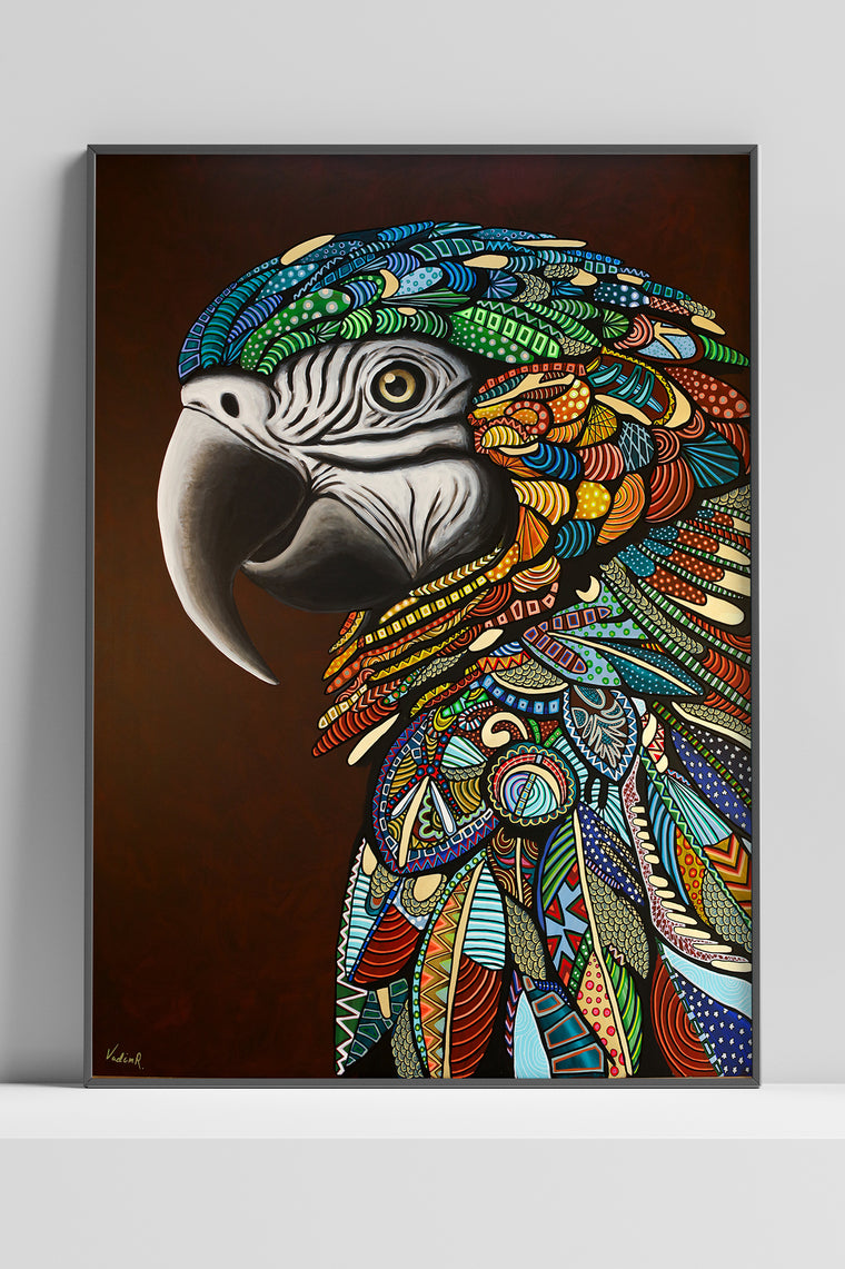 Face of Feathers