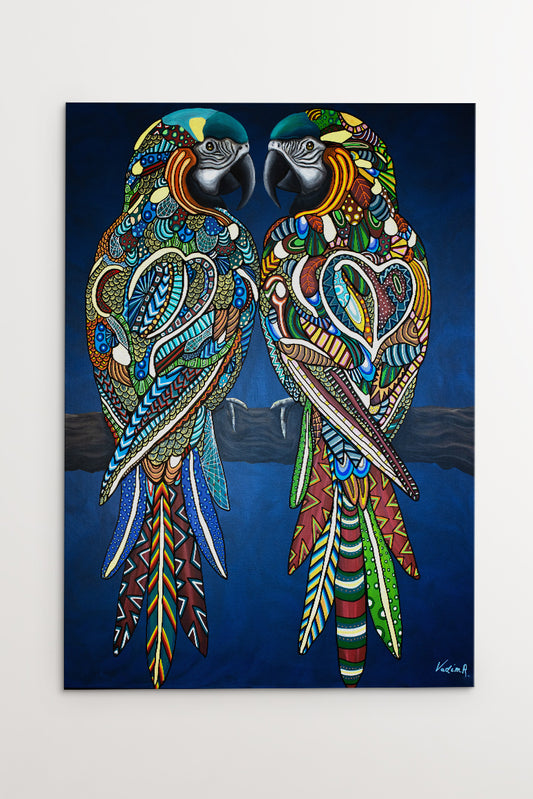 Love Story Lærredstryk