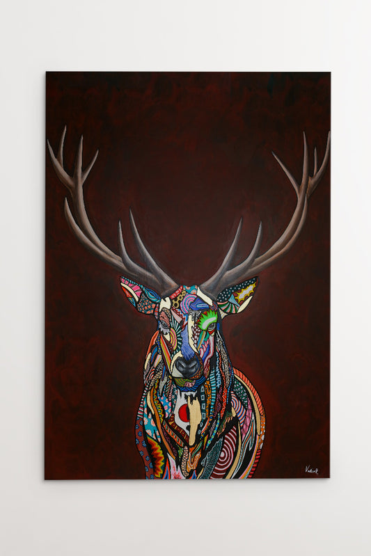 Mori No Zen Lærredstryk