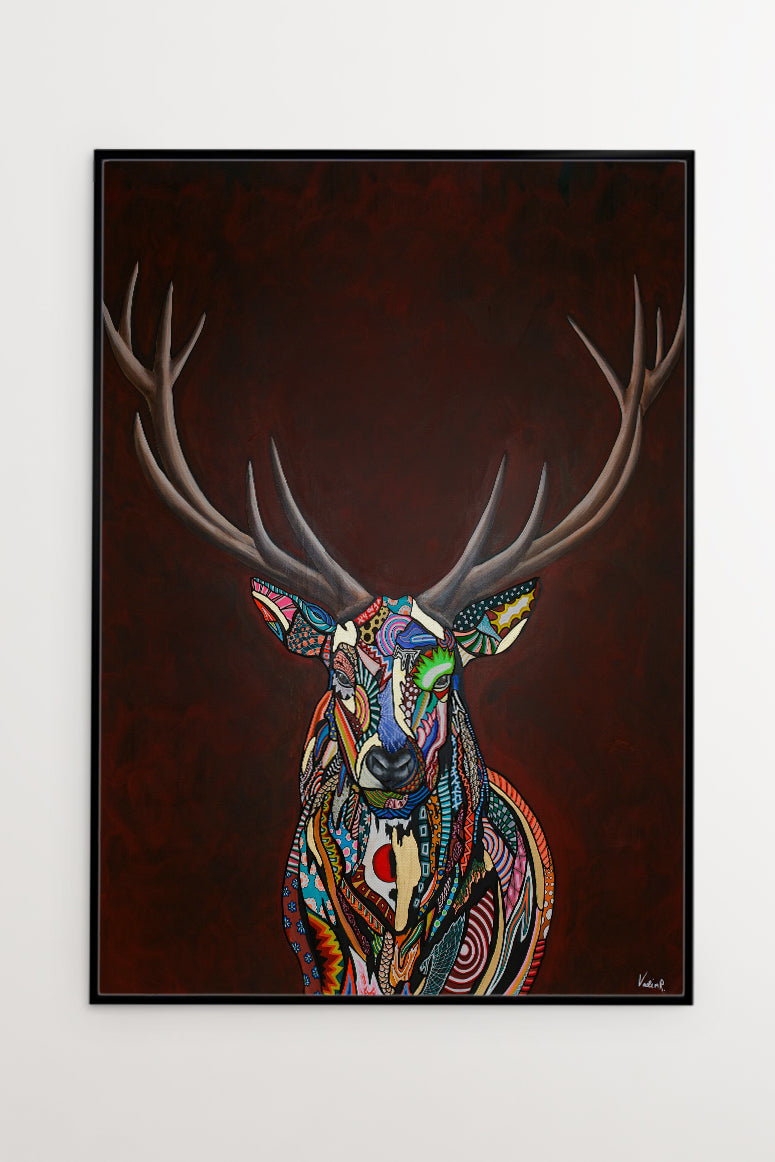 Mori No Zen Lærredstryk