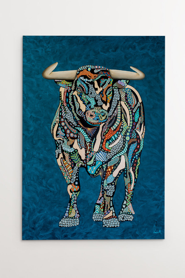 Angus N.Y.S.E - Impression sur toile
