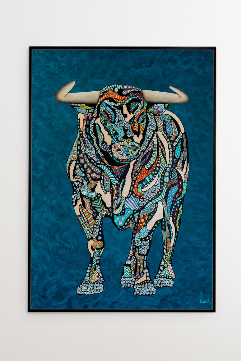 Angus N.Y.S.E - Impression sur toile