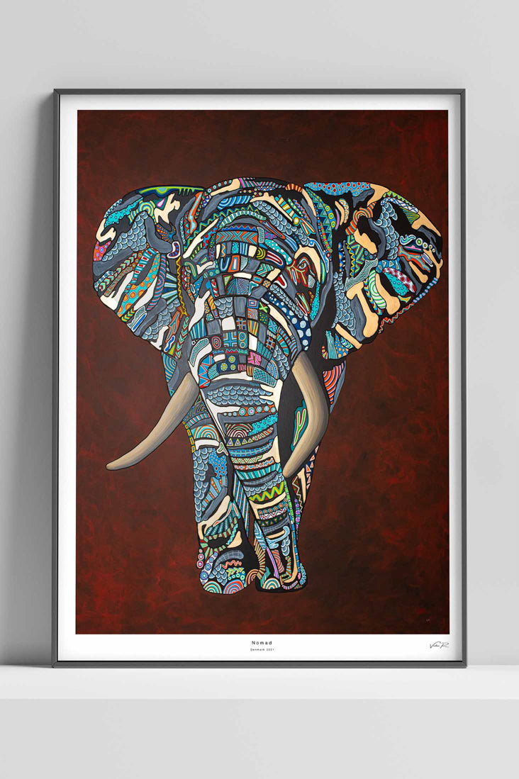 Stampa artistica Nomad con passe-partout - Vadim R.
