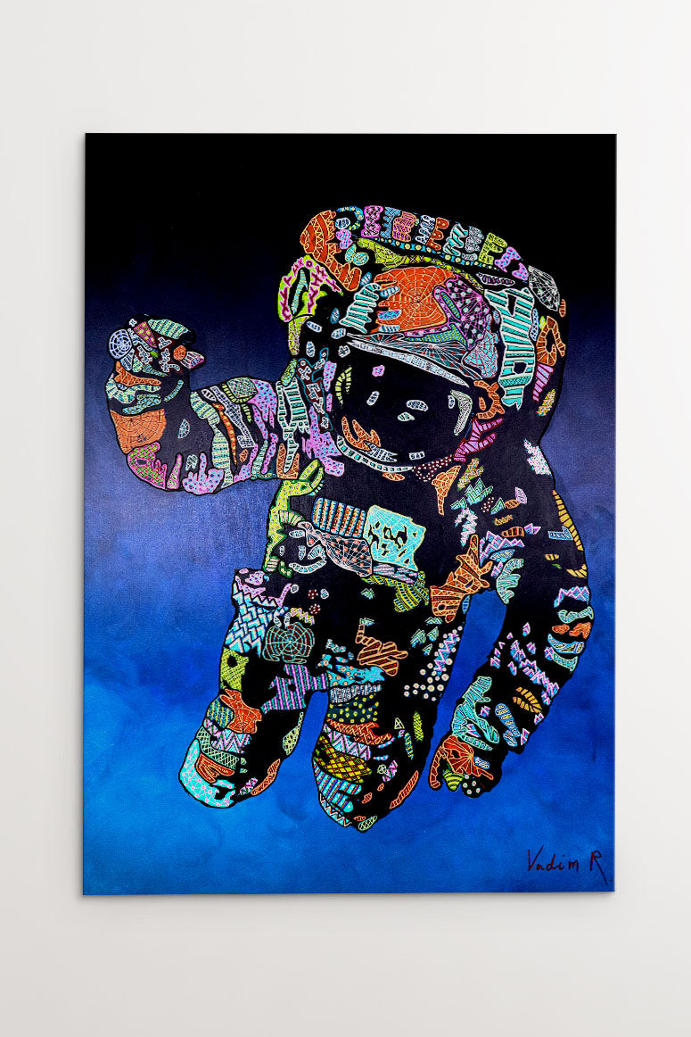 Astronaut Ver. 1 - Canvastryck