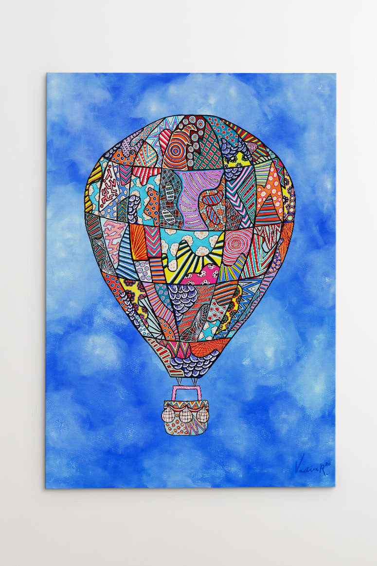 Big Dreams Light Skies - Impression sur toile