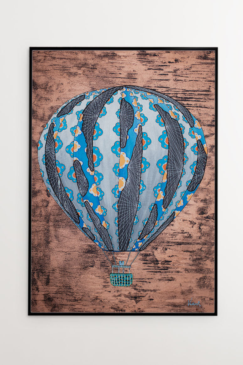 Big Dreams Golden Edition - Impression sur toile