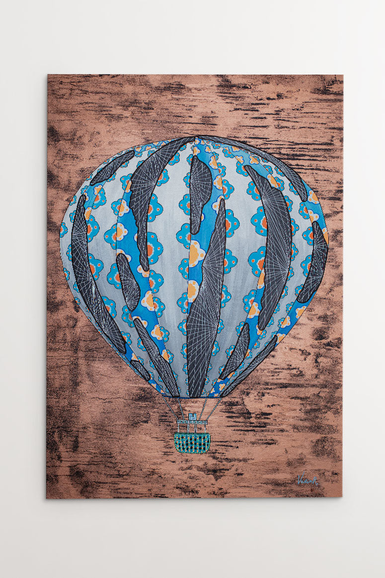 Big Dreams Golden Edition - Impression sur toile