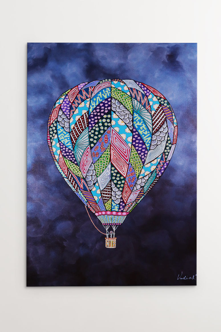 Big Dreams Dark Skies - Impression sur toile